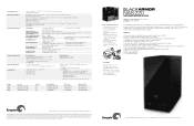 Seagate BlackArmor NAS 220 Product Information
