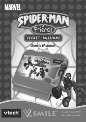 Vtech V.Smile: Spider-Man & Friends Secret Missions User Manual
