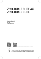 Gigabyte Z590 AORUS ELITE User Manual