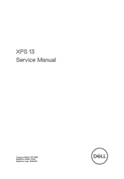 Dell XPS 13 9360 XPS 13 Service Manual