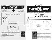 Maytag MFX2571XEB Energy Guide