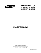 Samsung RB1855SL User Manual (user Manual) (ver.0.2) (English)