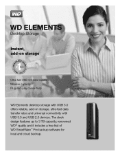 Western Digital Elements Desktop Product Specifications
