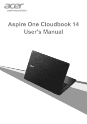 Acer Aspire One Cloudbook 1-431M User Manual W10