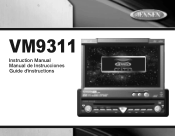 Audiovox VM9311 Instruction Manual