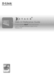 D-Link DGS-3620-52P Web UI Reference Guide