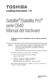 Toshiba Satellite C645-SP4146L User Guide
