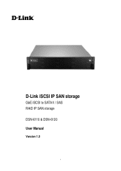 D-Link DSN-6120 User Manual