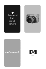 HP Photosmart 850 HP Photosmart 850 digital camera - (English) User Guide