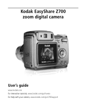 Kodak Z700 User Manual