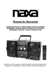 Naxa NPB-428 NPB-428 Spanish Manual
