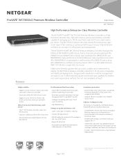 Netgear WB7630 Product Data Sheet