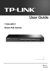 TP-Link T1500-28PCT TL-SL2428P T1500-28PCT V1 User Guide