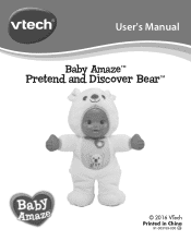 Vtech Baby Amaze Pretend & Discover Bear User Manual
