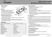 Rocketfish RF-HTS2815 Quick Setup Guide (Español)