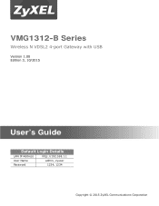 ZyXEL VMG1312-B10A User Guide
