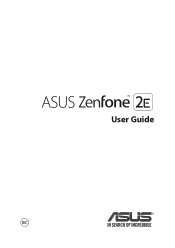 Asus ZenFone 2E US AT&T exclusive User Guide