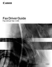 Canon MF7280 Fax Driver Guide