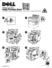 Dell 7330dn Mono Laser Printer Image Processor Board Instruction