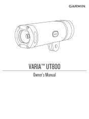 Garmin Varia UT800 Owners Manual