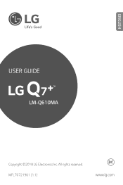 LG Q610MA Owners Manual