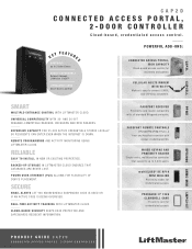LiftMaster CAPXL CAP2D Product Guide Manual