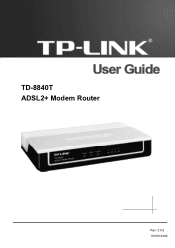 TP-Link TD-8840T User Guide