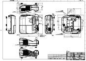 Epson BrightLink 595Wi Dimensional Drawings - PDF Format