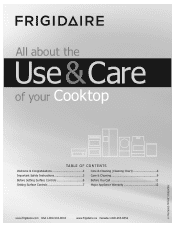 Frigidaire FGGC3665KB Complete Owner's Guide (English)