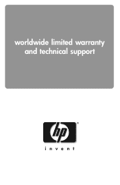 HP zd7005QV HP Pavilion zd7000 notebook series PC - Worldwide Limited Warranty and Technical Support