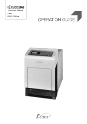 Kyocera ECOSYS P7035cdn ECOSYS P7035cdn Operation Guide (Print)