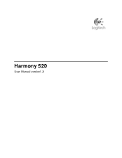 Logitech Harmony 520 User Manual