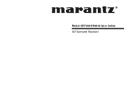 Marantz SR7500 SR7500 User Manual