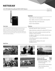 Netgear MBR1515A Product Data Sheet