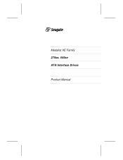 Seagate ST3660A Product Manual