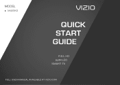 Vizio M420KD M420KD Quick Start Guide