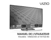 Vizio M702i-B3 User Manual (French)