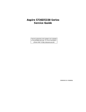 Acer Aspire 5730Z Aspire 5330/5730Z Service Guide