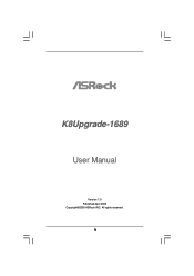 ASRock K8Upgrade-1689 User Manual