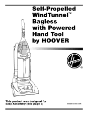 Hoover UH60010 Product Manual