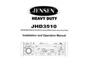 Jensen JHD3510 Operation Manual