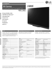 LG OLED55E6P Owners Manual - English