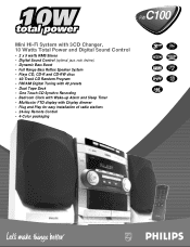 Philips FWC100 Leaflet