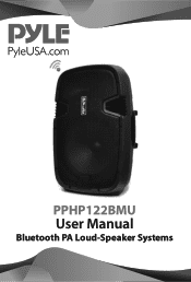 Pyle PPHP122BMU Instruction Manual