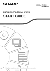 Sharp MX-B402 Starter Guide