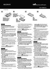 Sony CKH-NWS630 Operating Instructions