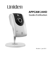 Uniden APPCAM24HD French Manual