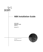 3Com NBX V5000 Chassis Installation Guide