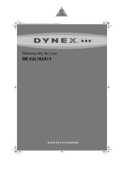Dynex DX-32L152A11 User Manual (French)