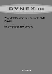 Dynex DX-D7PDVD User Manual (English)
